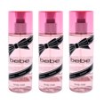 thumbnail image 1 of Bebe Silver par Bebe pour Femmes - Bruine pour le Corps 8,4 oz - Lot de 3, 1 of 2