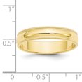 thumbnail image 4 of 10KY 5mm Milgrain Half Round Band Size 14 Size 14, 4 of 4