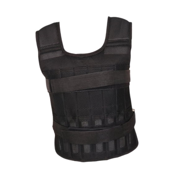 Lipstore Weighted Vest Adjustable Weighted Jacket for Muscle Building Travel Climbing 20 kg