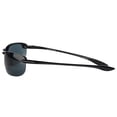 thumbnail image 2 of "The Raptor" Polarized Bifocal Lightweight Sunglasses for Men and Women - Black - 2.50, 2 of 5