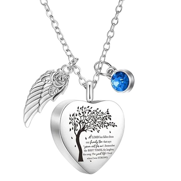 TIELUTT Pendant Necklace with Custom Name/photo/date for and Lovers Stainless Steel Memorial for and Cats Keepsake with Funnel Filling W