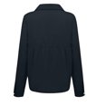 thumbnail image 4 of Gupgi Female  Long Sleeve Shirts, Casual Loose Button-Down Turndown Collar Top Cloth, 4 of 5