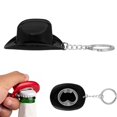 thumbnail image 1 of Bottle Opener with Western Cowboy Hat Keychain, 2-Piece Set, Portable for Beer and Themed Parties, 1 of 7
