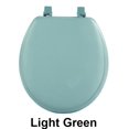 thumbnail image 1 of Fantasia 17 Inch Light Green Soft Standard Vinyl Toilet Seat, 1 of 4