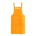 thumbnail image 2 of EGNMCR H Back Style Apron With Pocket For Women Men Adjustable Large Size Comfortable Kitchen Home Cooking Cooking Apron, 2 of 5