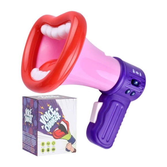 Jouet Méga-Opérateur pour Enfants, Méga-Opérateur Bruyant pour Enfants avec Enregistrement &, Jouet Changeur de Voix pour Enfants avec Méga-Opérateur, Haut-Parleur Fort avec Klaxon Jouet Changeur de Voix pour Enfants Méga-Opérateur Jouets de Fonction Mini Électrique à Main