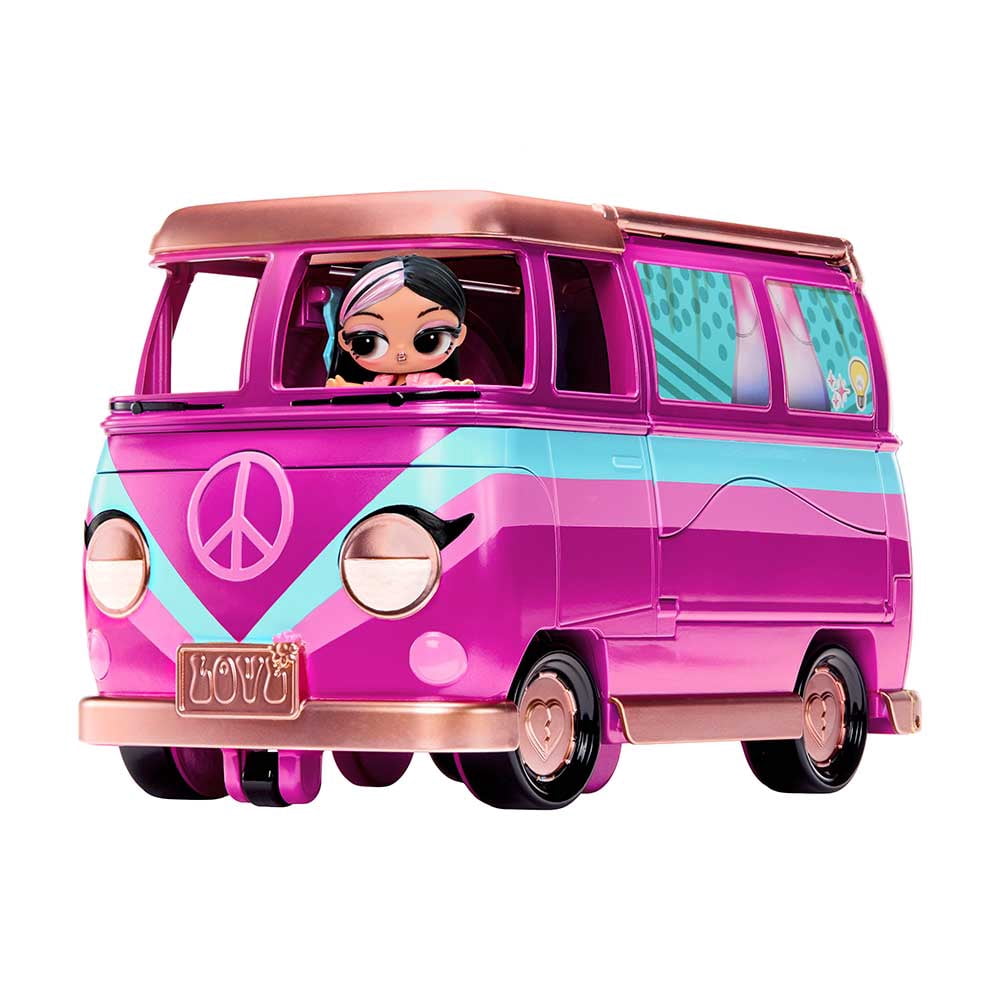 Autobus de tournée LOL Surprise! Music Festival – ensemble de jeu 5 en 1, poupée exclusive incluse, excellent cadeau pour les enfants de 4 ans et +