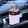thumbnail image 4 of SuoKom Household Car Humidifier, Gas Hydrating Moisturizing Spray, Small Desktop Colorful Lights,Water Mist Humidification Usb Petaloid, 4 of 9