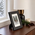 thumbnail image 2 of DesignOvation Tinta 5" x 7" Matted to 3.5" x 5" Black Tabletop Picture Frame, 2 of 6