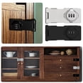 thumbnail image 3 of Oliegs Heated Blanket Household Cabinet Password Locks For Cabinets Drawers Toolboxes Office Cabinet Chocolate, 3 of 4
