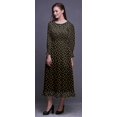 thumbnail image 3 of Bimba Robe de Plage Longue Maxi d'Été Bohème Gitane à Imprimé Floral pour Femmes, Smockée - Très Petit, 3 of 5