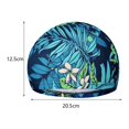 thumbnail image 5 of Swimming Cap Swim Pool Bathing Hat Fashion Comfortable Summer Unisex Bathing Cap Style A, 5 of 5