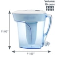 thumbnail image 4 of 10 Cup Ready-Pour™ Pitcher with Free Water Quality Meter, 4 of 7