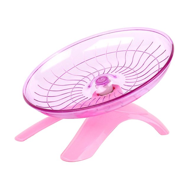 Milaget Round Mute Roller Hamster Exercise Wheel, Sports Wheel, Mouse Rat Gerbil Small