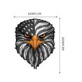 thumbnail image 1 of EGNMCR Reflective EagleEagle Eye Americans Flag Stickers Shine a sticker, 1 of 6
