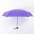 thumbnail image 1 of Fridja Mini Pocket Compact Umbrella Sun Anti UV 5 Folding Rain Windproof Travel, 1 of 2