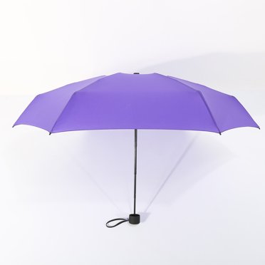 LSLJS Mini Pocket Compact Umbrella Sun 5 Folding Rain Windproof Travel, Portable Windproof Compact Travel Umbrella