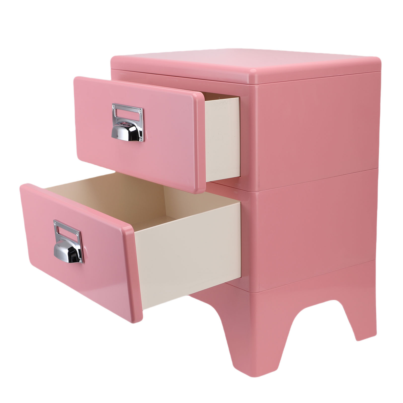 Bedside End Table, PP Vintage Nightstand  for Living Room