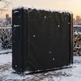 thumbnail image 3 of Support à Bois d'Extérieur Robuste - Porte-Bûches en Acier au Carbone Durable - Organisateur de Rangement Ajustable - Résistant aux Intempéries, pour Foyer, Patio et Cour Arrière - Support à Bois de 4 Pi + Housse Imperméable, 3 of 8