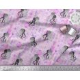 thumbnail image 3 of Soimoi Velvet Fabric Texture & Jellyfish Ocean Fabric Prints By Yard 58 Inch Wide, 3 of 3
