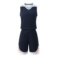 thumbnail image 2 of Boys' Fast - Drying Sport Outfit: Breathable Sleeveless Shirt & Basketball Shorts Set, 2 of 8