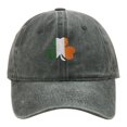 thumbnail image 2 of Irish Vintage Baseball Cap Embroidered Cotton Adjustable Distressed Dad Hat, 2 of 4