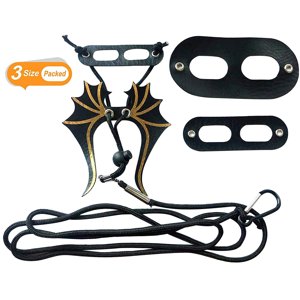 TIMIFIS Dog Leash 4Pcs Reptile Lizard Bearded Dragon And Leash Adjustable Strap Reflective Dog Leash - Fall
