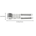 thumbnail image 3 of Pizza Cutter Wheel Stainless Steel 5 Wheel Pie Cutter Retractable Manual Cutter Pizza Roller Multi Wheel Pasta Cutter Pie Cutter Pizza Cutter Stainless Steel, 3 of 9