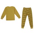 thumbnail image 3 of Soft Blend Kids Pajama Set Two Piece Sleepwear With Comfortable Short Sleeve Top And Long Fit Pants For Cozy Nights, 3 of 6