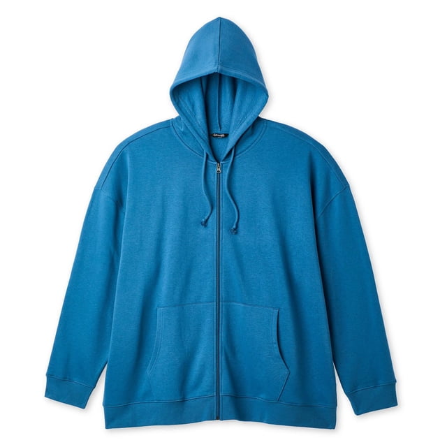 George Big Men's Full Zip Hoodie