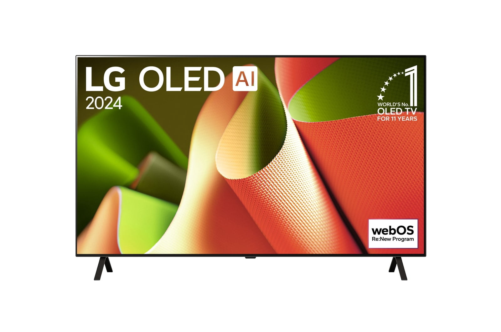 55 Inch LG OLED AI B4 4K Smart TV 2024
