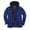 ZC-Blue, variant on cllios Mens Quilted Lined Flannel Hooded Jacket Prime Day Deals, Plaid Button Down Shirts Zipper Hoodie Jacket Double Closure Windproof Outdoor Work Shacket Jackets