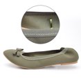 thumbnail image 3 of Chaussures Plates Confortables et Stylées pour Femmes pour le Travail et les Tenues Décontractées - Chaussures pour Dames à Bout Pointu, 3 of 8
