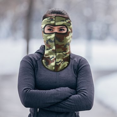 Openpig Cagoule Masque Facial, Masque de Ski pour Hommes Femmes, Foulard Coupe-Vent Protection UV pour Moto Planche à Neige Cyclisme