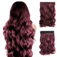 thumbnail image 1 of This Product Is A Luxurious 22 Inch Long Plug-In Hair Extender, Which Makes Your Hair Fuller And Longer In An Invisible And Painles Way., Catch The Hair, 1 of 2