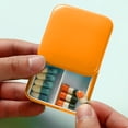 thumbnail image 1 of Clearance Sale! Gspmoly Moistureproof Mini Organizer Box 2 Grids Portable for Travel with Removable Individual Containers Clearance Sale, 1 of 6