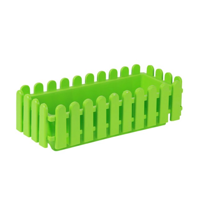 Window Sill Flower Pot Indoor Outdoor Hydroponic Vegetable Planter No Hole Design Courtyard Container