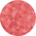 thumbnail image 1 of Ahgly Company Tapis Rond Lavable en Machine Intérieur Transitionnel Rouge, 3 Pieds Rond, 1 of 7
