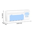 thumbnail image 2 of XZNGL Smart Purple Toothbrush Sterilizer, Wall-mounted, Rechargeable, 2 of 8