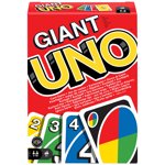 Giant UNO Card Game for Kids, Adults & Families, Color Blind Accessible Deck with Large-Sized Cards