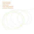 thumbnail image 4 of Uxcell 547Yard 12Lb Fluorocarbon Coated Monofilament Nylon Fishing Line Light Yellow, 4 of 7