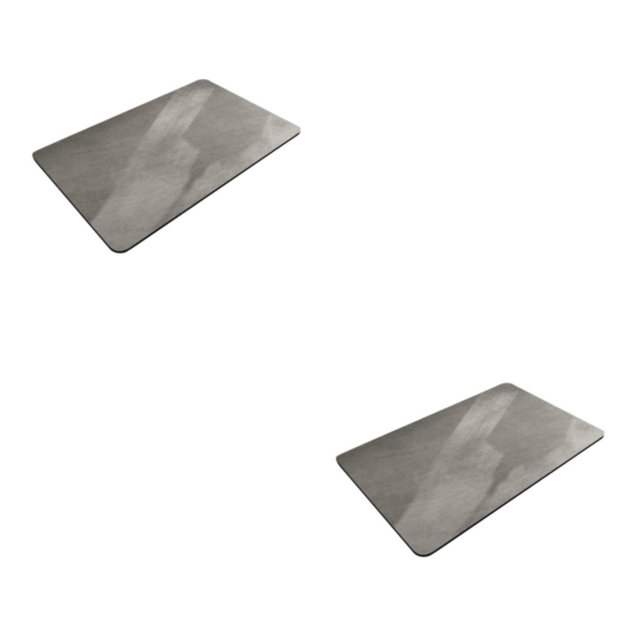 maskred Quick-dryNon-slid Bath Rug Soft Texture Anti-skid Bottom No Surface No Shedding Bath Rug-Rubber GFT1104 40*60cm 2Set