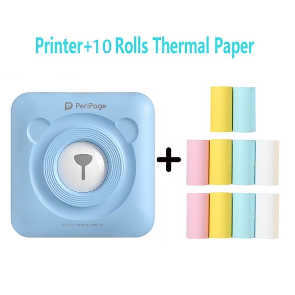 TopLLC Thermal Portable Bluetooth Mini Wireless POS Thermal Image Photo