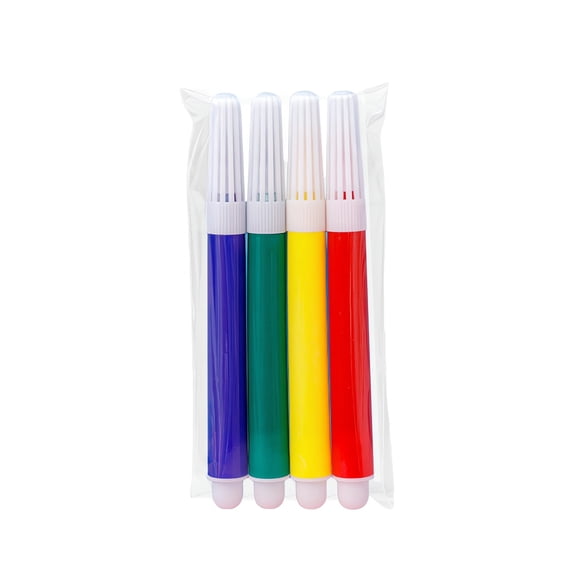 Un Marqueur de Peinture de Pâques pour Enfants, Bricolage avec 4 Marqueurs en Plastique, Conception à Prise Facile pour Fête des Fêtes, Projets en Classe et Décoration de la Maison, Activité Artistique Créative