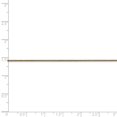 thumbnail image 4 of 14K Yellow Gold 1.1mm Solid Polished Spiga Chain, 4 of 4