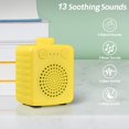 thumbnail image 1 of Estbridge Portable Mini Sound Machine for Sleeping - 20 Soothing Nature Sounds  Timer & Memory  Wood Grain Design for Home  Office  Or Travel, 1 of 7