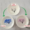 thumbnail image 4 of Oleegame 1PC Glass Bottle Printing Flower Changes When Hot or Cold Color Changing Ceramic Coffee Cup Bowl, 4 of 4