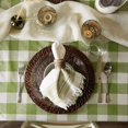 thumbnail image 2 of Collection Buffalo Check, Nappe de Ferme Classique, Nappe, 60x104, Vert Antique, 2 of 6