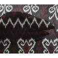 thumbnail image 4 of oneOone Viscose Chiffon Fabric Chevron & Swirl Ikat Print Fabric BTY 42 Inch Wide, 4 of 4