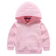 thumbnail image 2 of LSLJS Tout-Petits Enfants Garçons Filles Chandail à Capuchon Décontracté Chandail Mode Mignon Couleur à Manches Longues Survêtements de Sport Décontractés, Chandail à Capuchon pour Tout-Petit ( Rose, 6-7 Ans ), 2 of 6